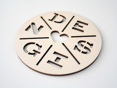 CM Laser-Cut Coasters