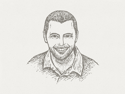 CM Portrait: Stephen Hallgren creative market employee illustration portrait