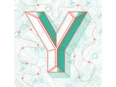 ABC Design Project: Y (YMMV) abc design project all hands charity creative market help ink letter print y