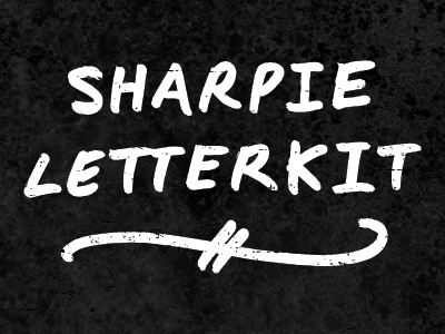 Sharpie Letterkit