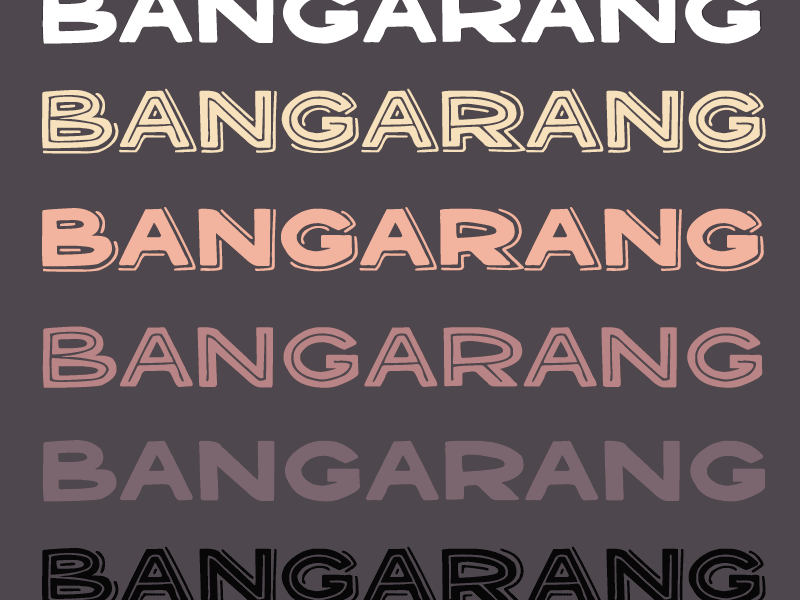 Bangarang 4-Font Family bangarang creative market display extended family fonts sans serif typeface