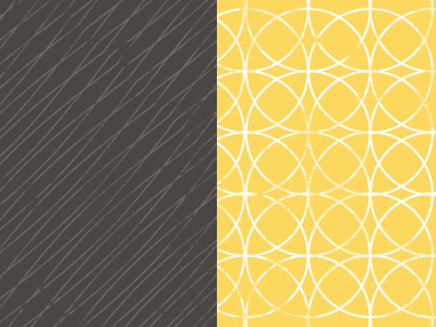 2 patterns 2 grey lines patterns yellow