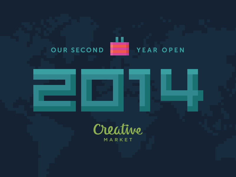 2014 Year In Review 2014 2nd annual report cm creative market creativemarket second year stats year year in review