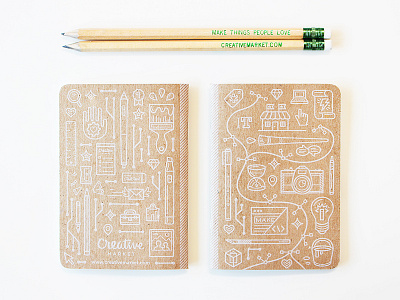 New Scout Books 2015 cm creative market doodle dribbble lettering and lattes scout books sketch sxsw