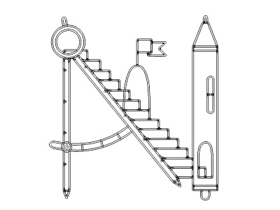 WIP Process #2 doodling illustration new paper pencil project sketch wip wireframe