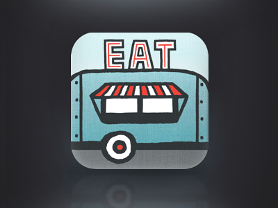 tastytrailers-iOS-icon app eat food icon ios tasty trailers trailer