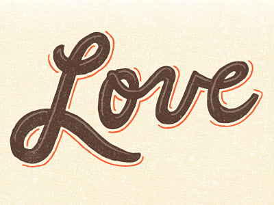 ...love. hand crafted hand type illustrated love soup sp type