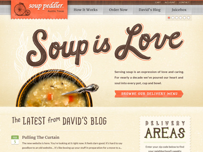souppeddler! austin hand crafted type interactive peddler soup soup peddler