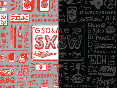 sxsw-wallpaper 2012 digital download illustration sxsw wallpaper