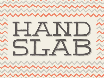 HandSlab creative creativemarket extended slab serif hand drawn handslab market typeface