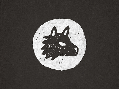 black wolf press by Gerren Lamson on Dribbble