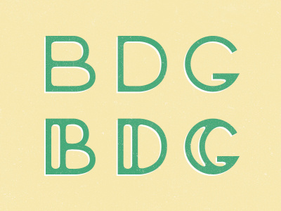 type-concept-flines b concept d exploration flines font g letterforms type