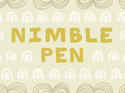 NimblePen Typeface creative creativemarket display font hand drawn market nimblepen sketchnotes typeface