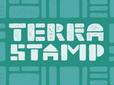 TerraStamp Typeface