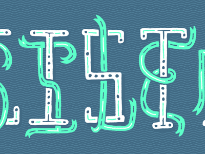 {be} silent & listen {more} hand illustrated letters listen navy silent teal totally calm