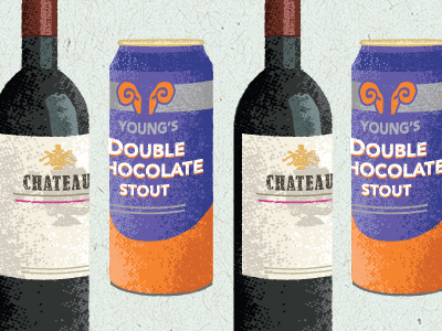 red wine & chocolate stout illus chocolate stout illustration red wine unselected warm up