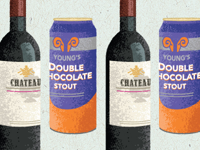 red wine & chocolate stout illus