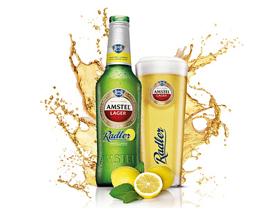 Thirsty Work for Amstel Radler design high end retouching high res image editing photoshop photoshop editing print retoucher