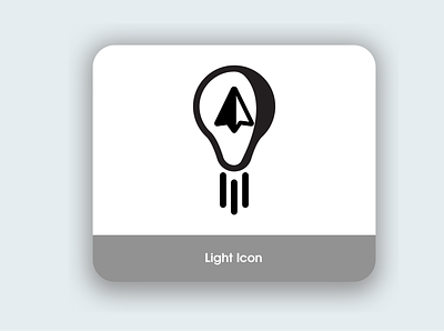 Light Icon advance brain brainstorming branding design health icon illustration innovation light light bulb logo startup technology vector