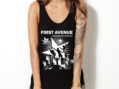 First Ave Shirt clothing design graphics print shirt