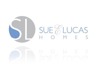 Sue Lucas Homes branding design homes logo real estate