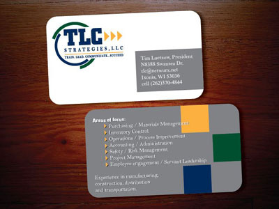 TLC Strategies Business Cards blue business business cards cards different green mockup strategies unique yellow