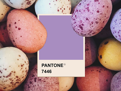 Easter color palette design easter pantone pastels purple