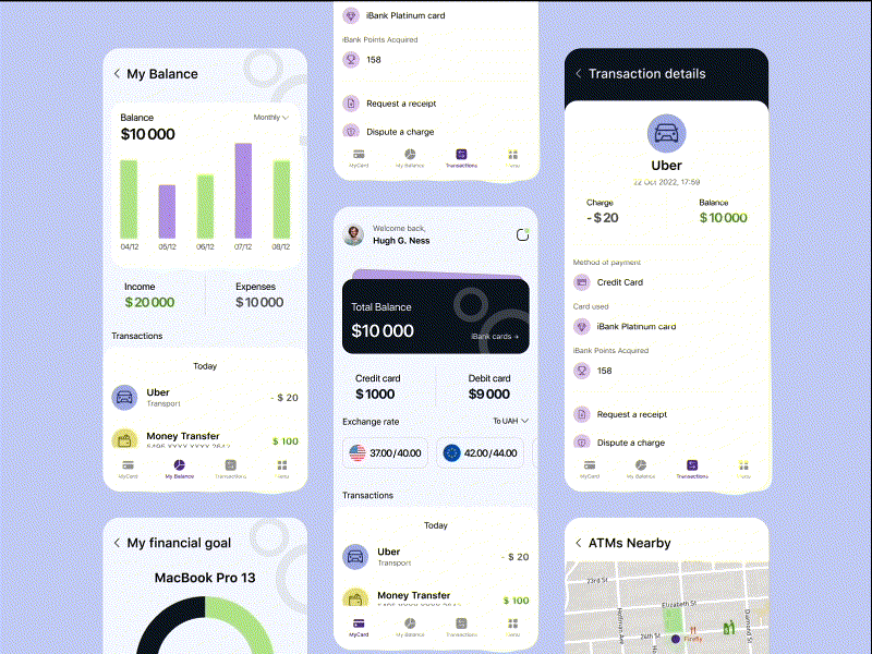 iBank: Fintech App for Modern Bank