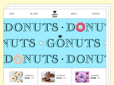 🍩 Donuts Shop Concept Design app branding design design team ecommerce graphic design illustration logo marketplace maximalism movadex outsource pink style ui vector