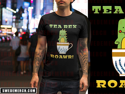 Tea Rex Tea! Roawr!
