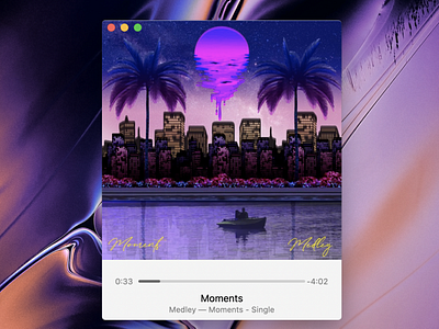 Coverart for a Song - Moments by Medley