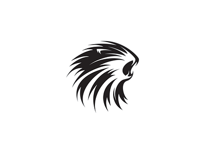 The Lion brand identity lion logo wisp