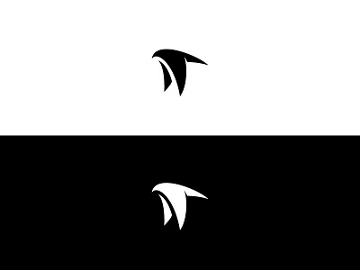Flapping Falcon bird black brand falcon hawk logo white