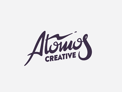 Atomos Handlettered