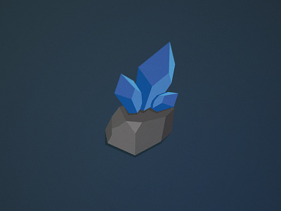 Sapphire Logo logo mineral polygon rock sapphire vector