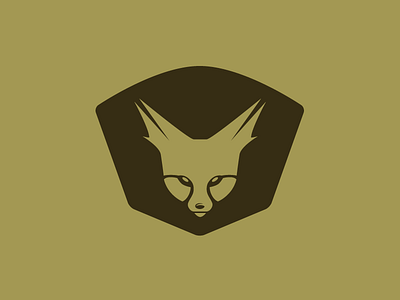 Fennec Fox Logo branding desert fennec fennec fox fox identity logo tan
