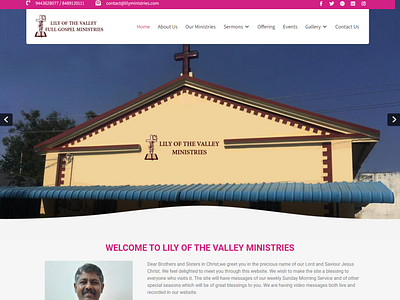 http://www.lilyofthevalleyfgchurch.com/ - webiste design and dev