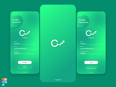 C-Stock- Log in apps stocks market