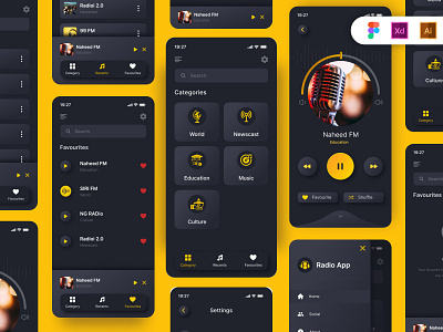 Music App Design