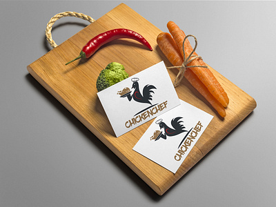 Chicken chef Restaurant Logo