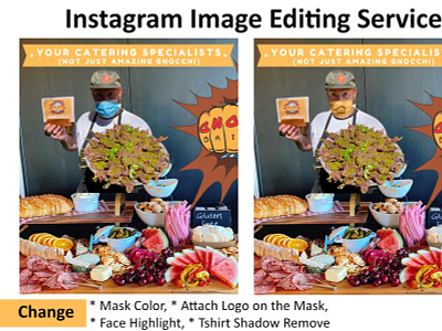 Social Media Post Image Editing Service breast enlargement graphic design