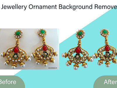 Jewellery Ornament Background Remove background enhancement