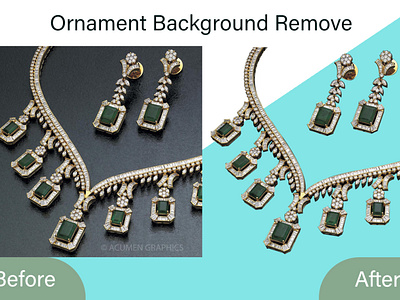 Ornament Background Remove background enhancement