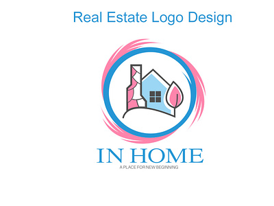 In Home Real Estate Logo Design