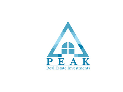Peak Real Estate Investments branding graphic design logo real estate logo design