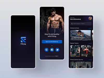 FitLog(Fitness App)