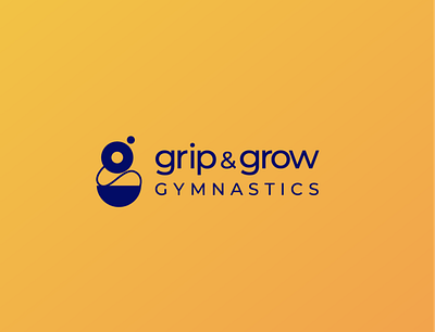 Logo Design for Sports Brand "Grip and Grow Gymnastics" branding graphic design icon logo typography