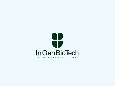 Logo Design and Branding for Health Care Company (InGenBiotech) branding graphic design logo