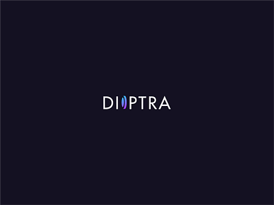 Dioptra Logo design branding design graphic design icon logo typography