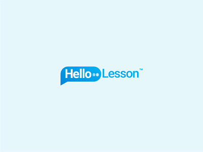 Hello Lesson | Logo Design branding design graphic design logo typography